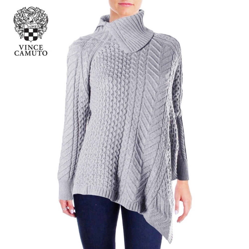 VINCE CAMUTO 100% Cotton Glacier Dream Sweater